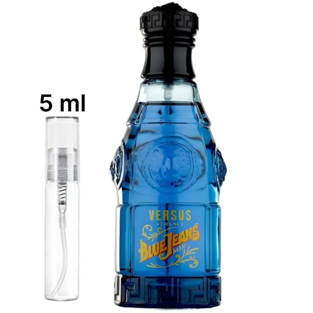 Bild in den Galerie-Viewer laden, Blue Jeans von Versace Eau De Toilette Spray für Herren (Probe)