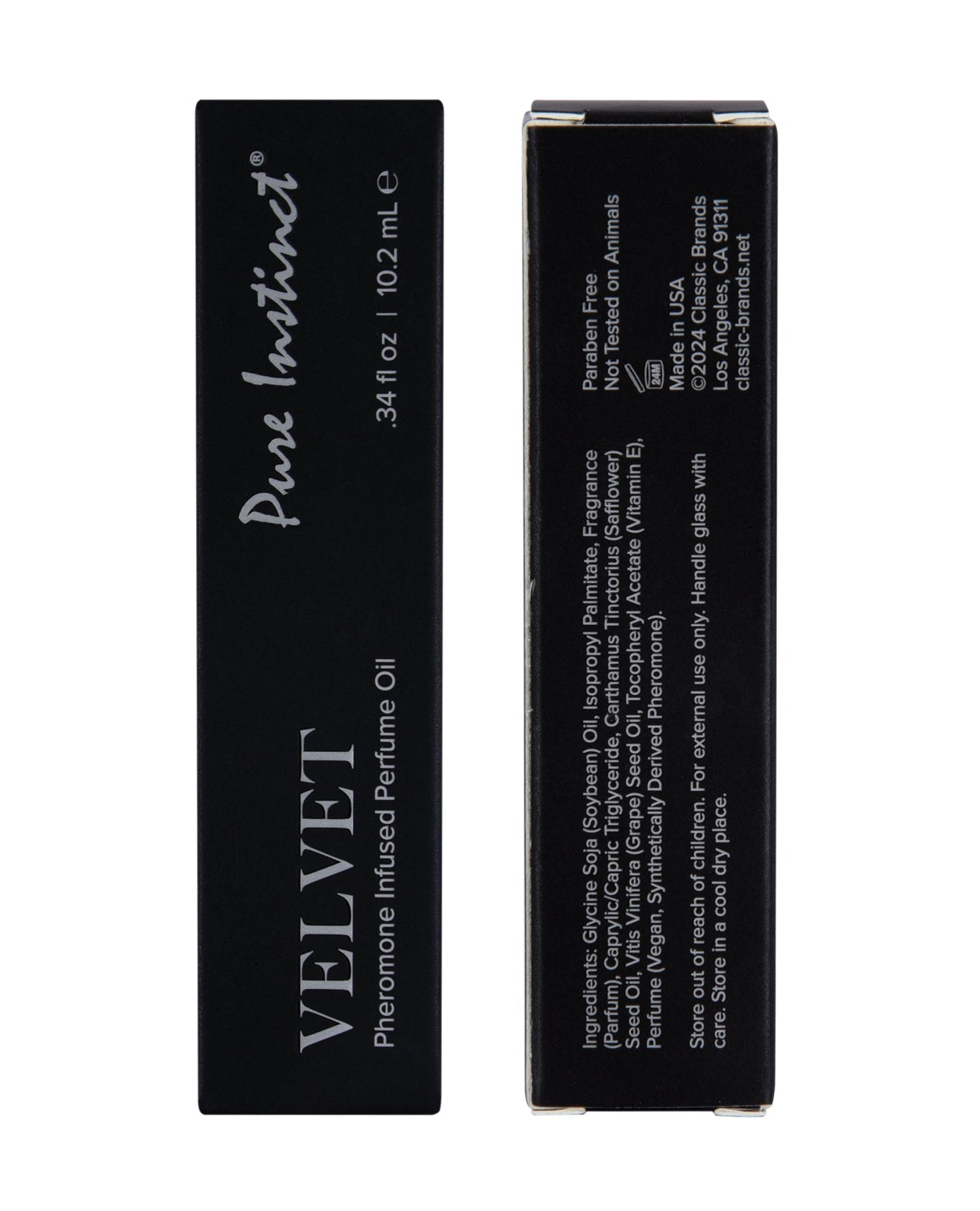 Cargue la imagen en el visor de la galería, Aceite de Perfume con Feromonas Pure Instinct Roll On Terciopelo 10.2 ml