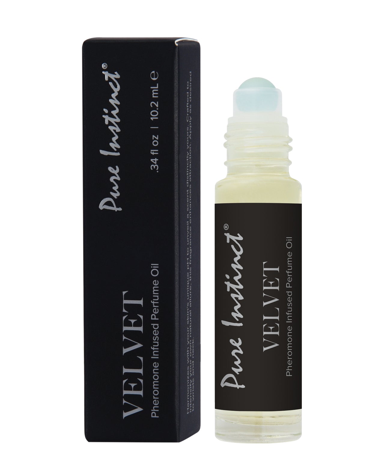 Cargue la imagen en el visor de la galería, Aceite de Perfume con Feromonas Pure Instinct Roll On Terciopelo 10.2 ml
