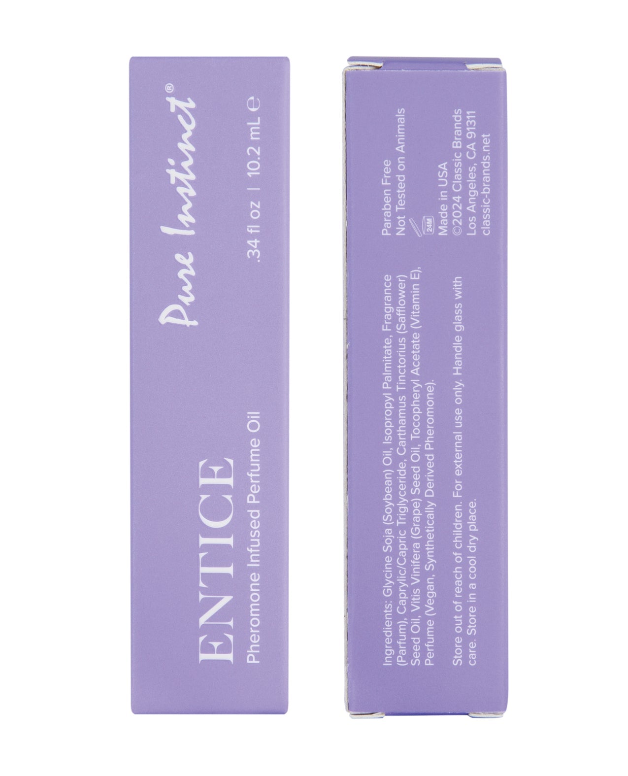 Load image into Gallery viewer, Pure Instinct Pheromone Perfume Oil Roll On Entice 10.2 ml