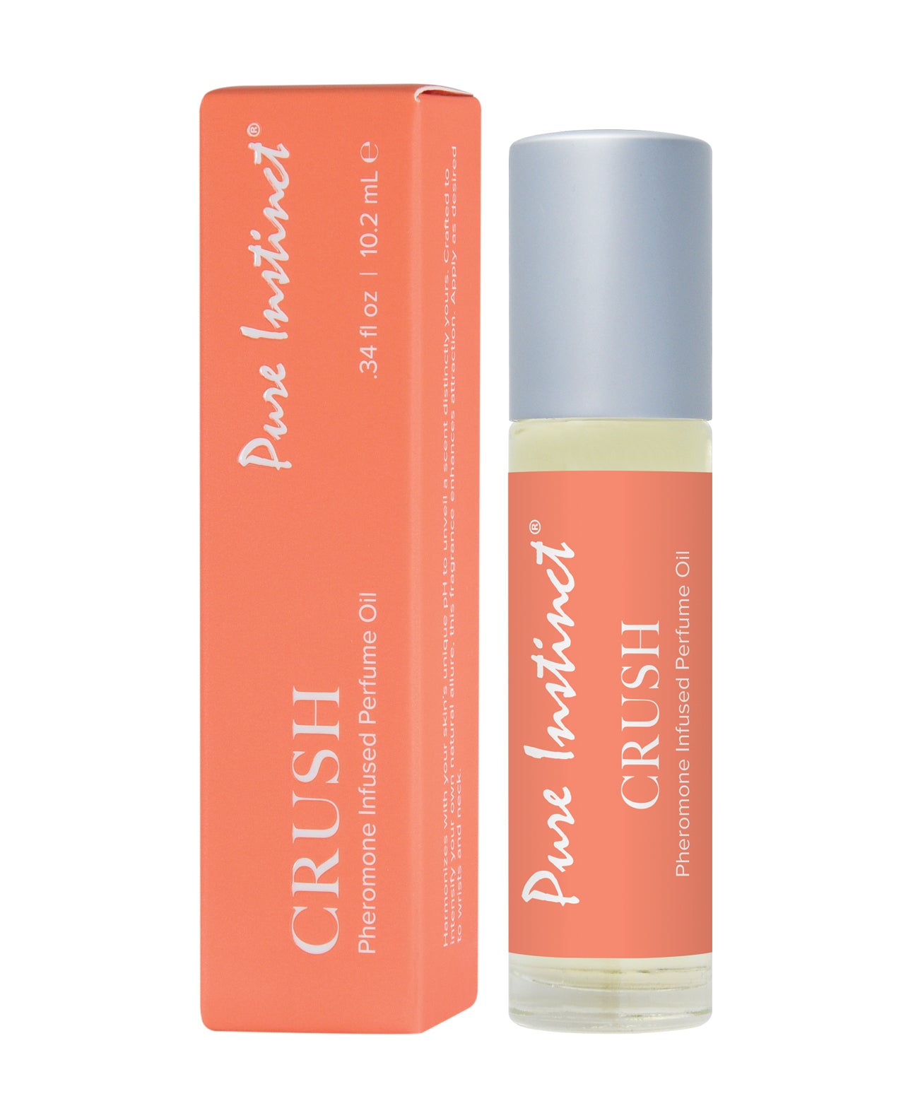 Load image into Gallery viewer, Pure Instinct Pheromone Perfume Oil Roll On Crush 10.2 ml