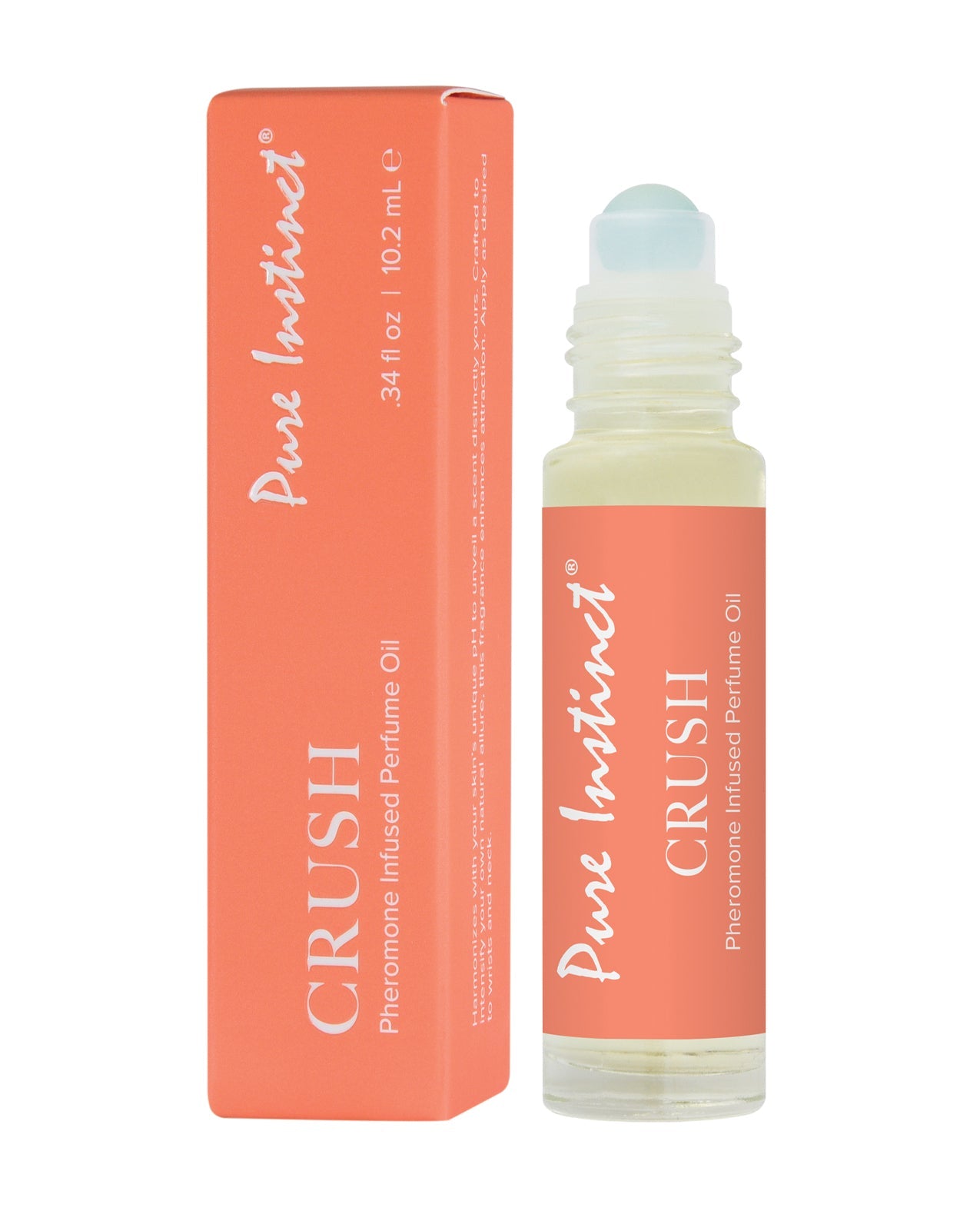 Load image into Gallery viewer, Pure Instinct Pheromone Perfume Oil Roll On Crush 10.2 ml