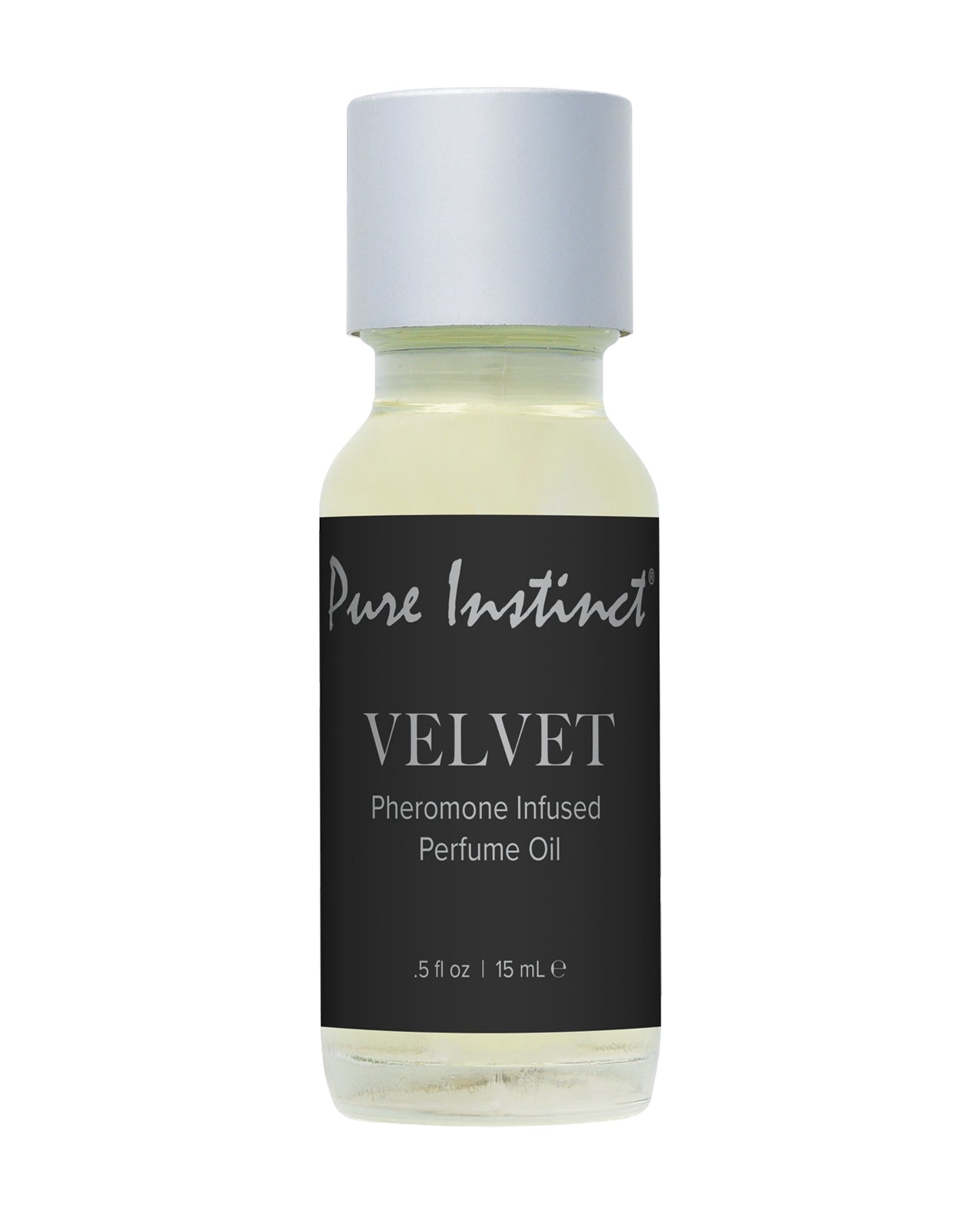 Load image into Gallery viewer, Pure Instinct Pheromone Perfume Oil Velvet 15 ml Dropper Glass