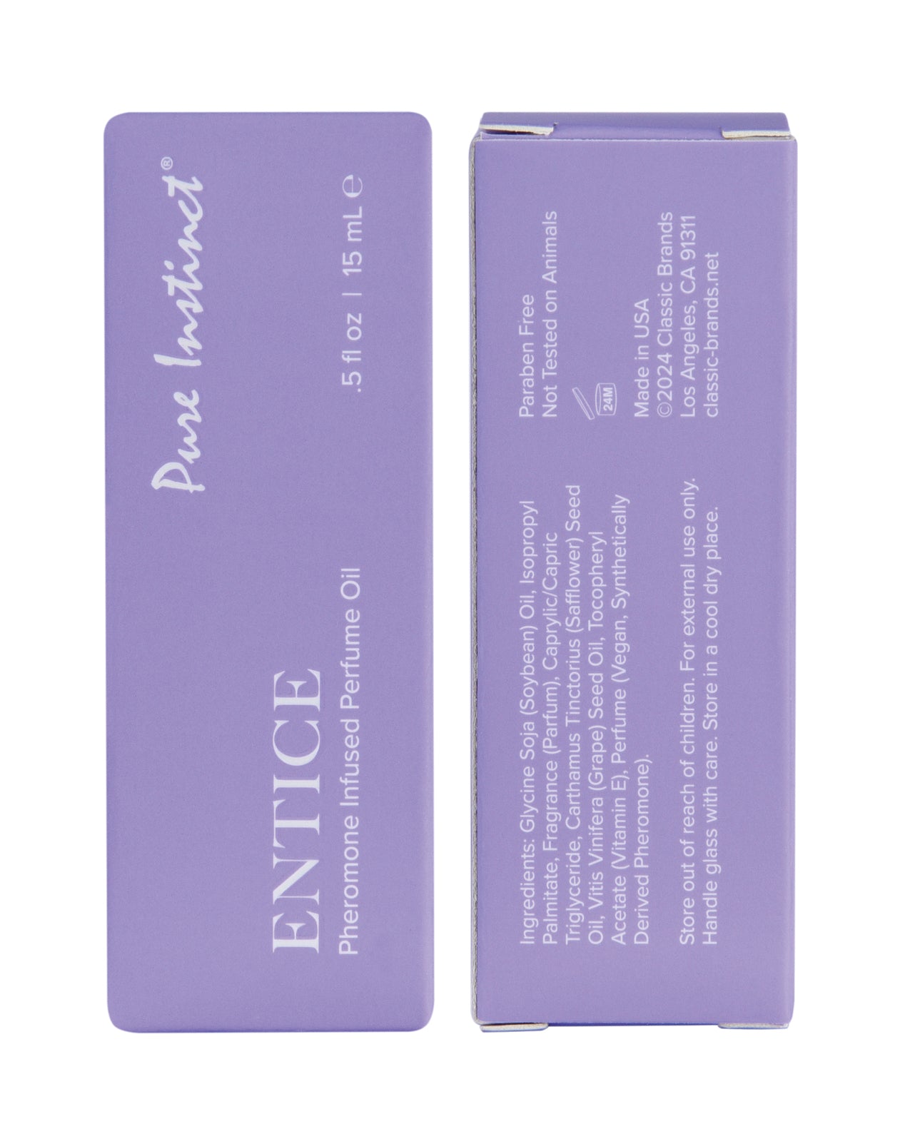 Charger l'image dans le visualiseur de la galerie, Huile de Parfum aux Phéromones Pure Instinct Entice 15 ml Compte-gouttes en Verre