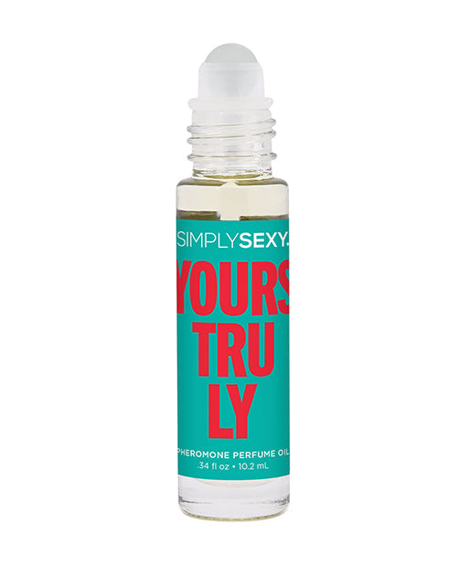 Cargue la imagen en el visor de la galería, Simply Sexy Pheromone Perfume Oil Roll On - .34 Oz in a stylish bottle, perfect for captivating and enchanting allure.