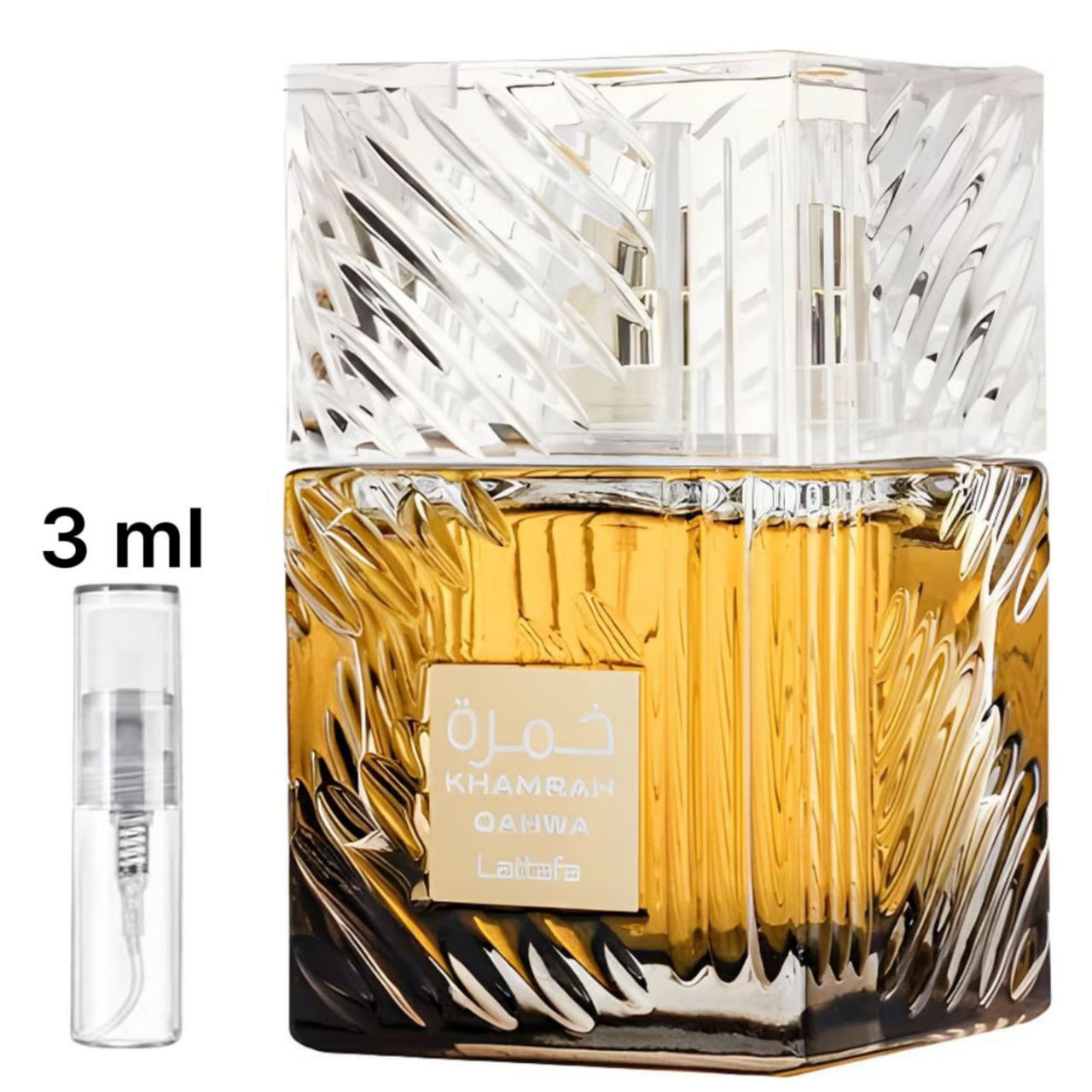 Load image into Gallery viewer, Khamrah Qahwa by Lattafa (Unisex) Eau De Parfum Spray (Sample)