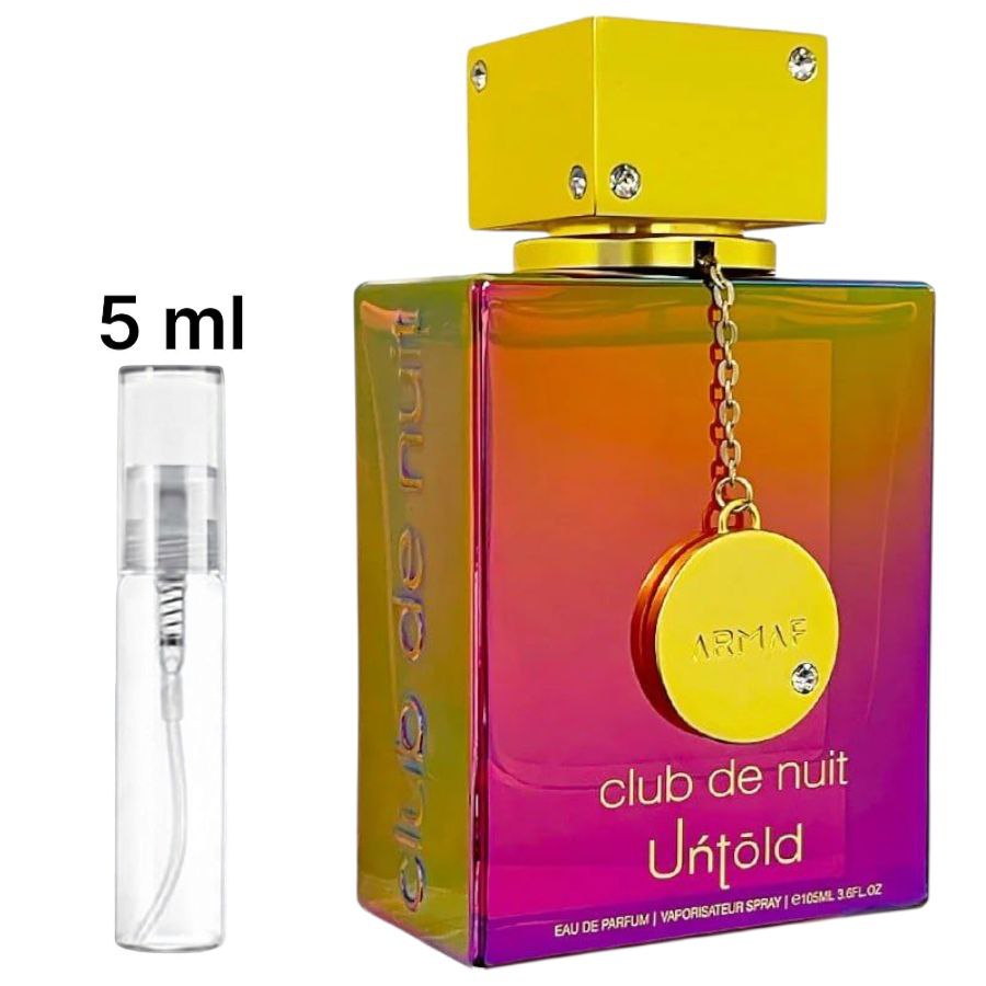 Încărcați imaginea în vizualizatorul Galerie, Club De Nuit Untold de Armaf Apă de parfum spray unisex pentru femei (mostră)