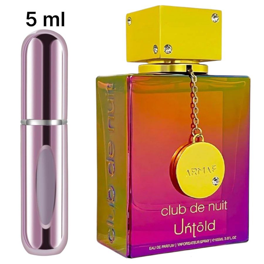 Încărcați imaginea în vizualizatorul Galerie, Club De Nuit Untold de Armaf Apă de parfum spray unisex pentru femei (mostră)