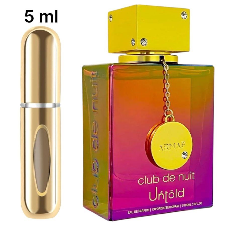 Încărcați imaginea în vizualizatorul Galerie, Club De Nuit Untold de Armaf Apă de parfum spray unisex pentru femei (mostră)
