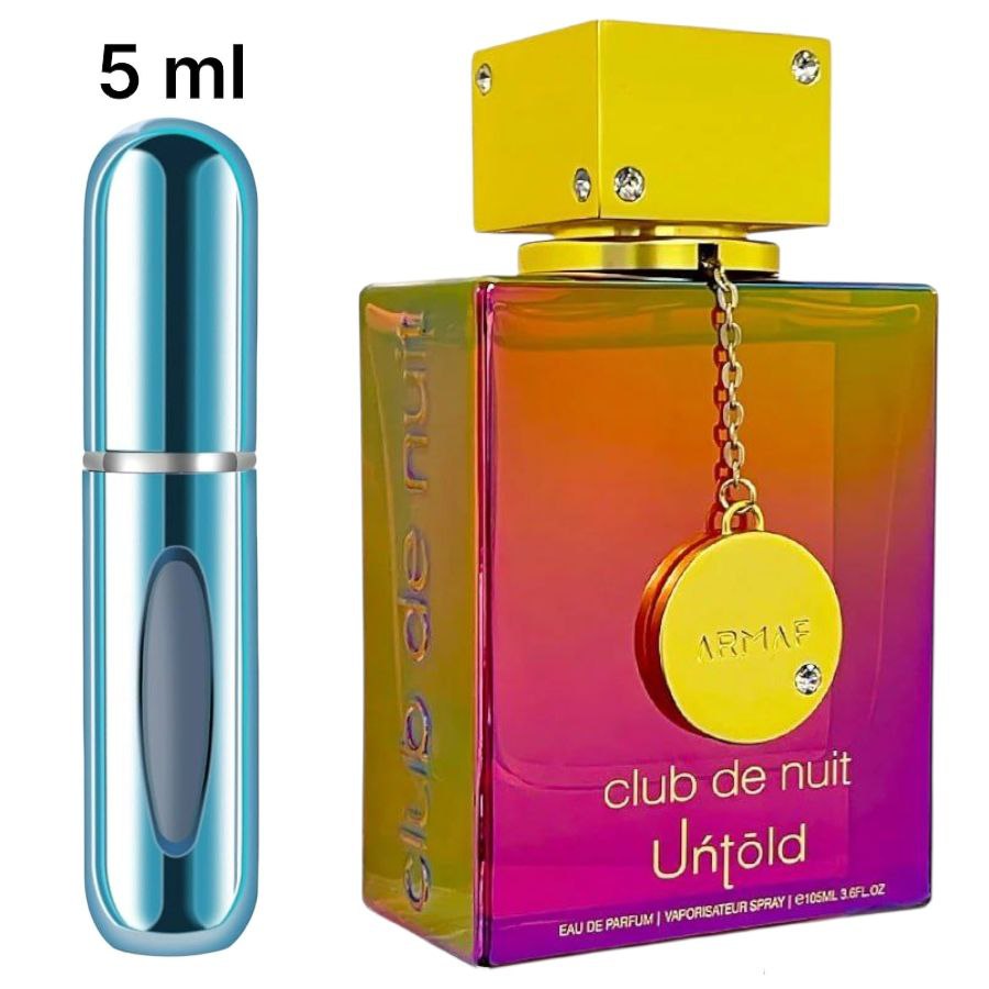 Încărcați imaginea în vizualizatorul Galerie, Club De Nuit Untold de Armaf Apă de parfum spray unisex pentru femei (mostră)