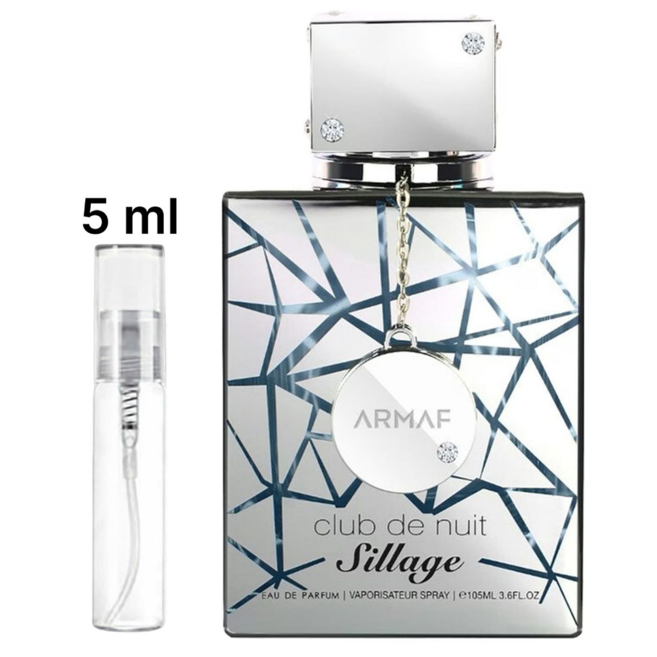 Încărcați imaginea în vizualizatorul Galerie, Club De Nuit Sillage de Armaf Apă de parfum spray (Unisex) pentru bărbați (Mostră)