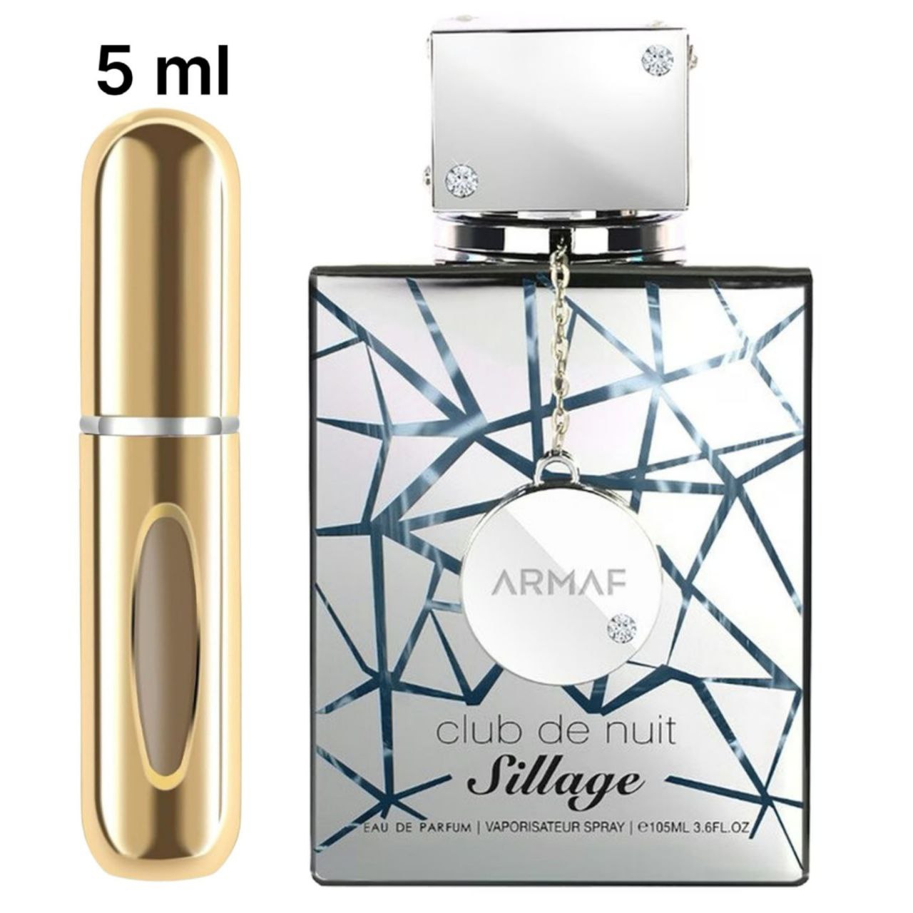 Încărcați imaginea în vizualizatorul Galerie, Club De Nuit Sillage de Armaf Apă de parfum spray (Unisex) pentru bărbați (Mostră)