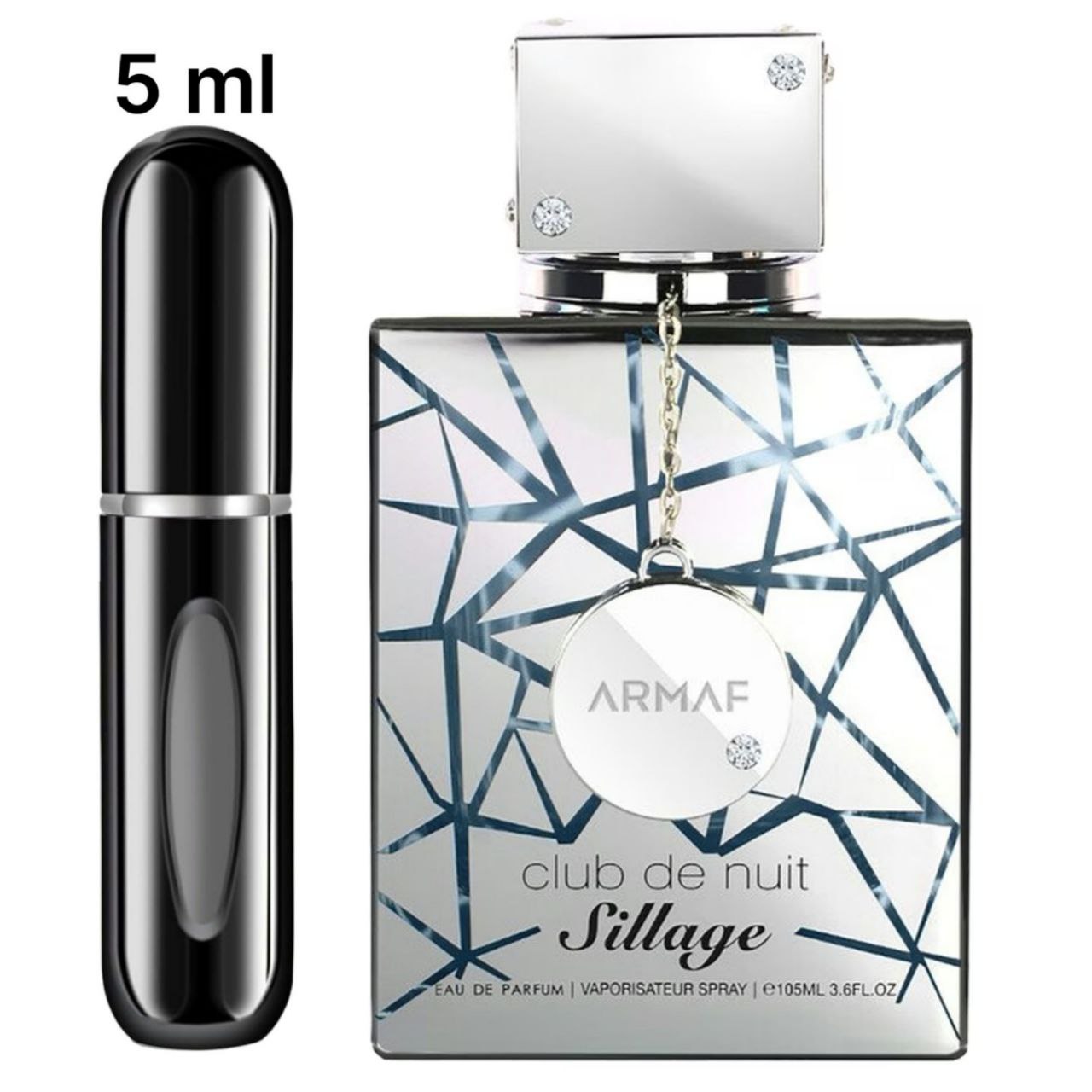 Încărcați imaginea în vizualizatorul Galerie, Club De Nuit Sillage de Armaf Apă de parfum spray (Unisex) pentru bărbați (Mostră)
