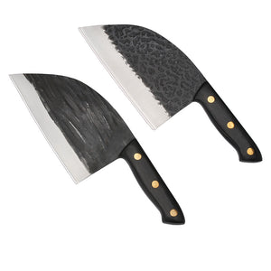 Forged Hammered Retro Cut Bones And Vegetables Stainless Steel Kitchen Knives