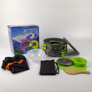Outdoor Tableware and Cookware Set