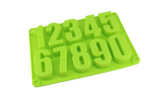 Silicone Numbers Chocolate Mould