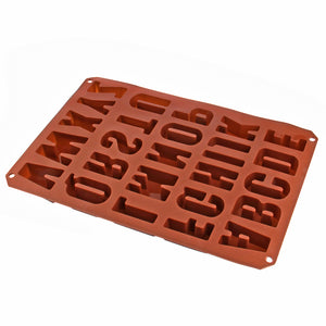 Silicone Chocolate Alphabet Mould