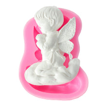Load image into Gallery viewer, Chocolate Silicone Angel Wings Mold
