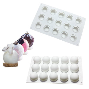 Silicone Sphere Jelly Chocolate Mould