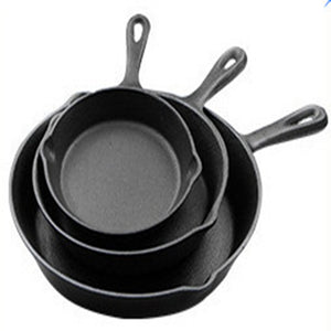 Iron Frying Pan Set