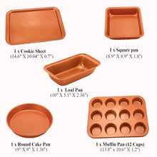 Load image into Gallery viewer, 5 Pcs Baking Pans Set
