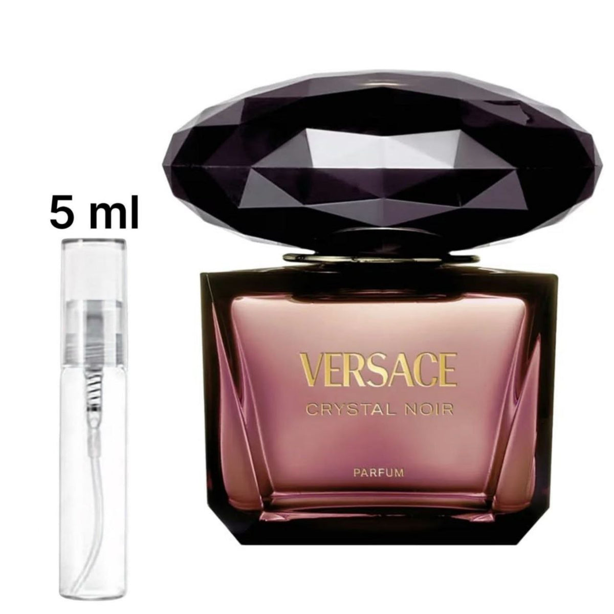 Crystal Noir by Versace Eau De Parfum Spray for Women (Sample)
