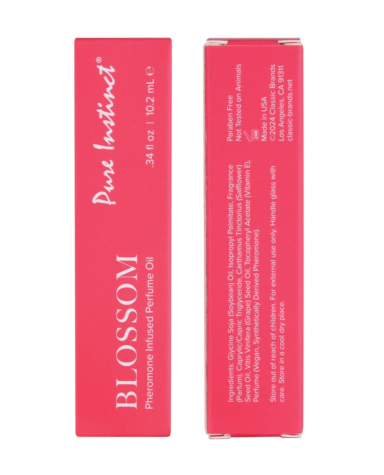 Load image into Gallery viewer, Pure Instinct Pheromone Perfume Oil Roll On Blossom 10.2 ml
