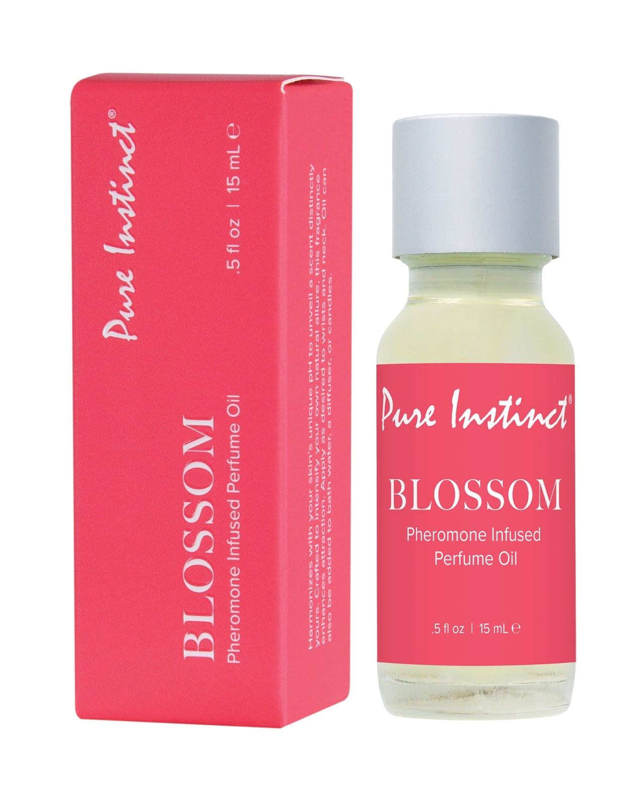Aceite de Perfume de Feromonas Pure Instinct Blossom 15 ml con Gotero de Vidrio