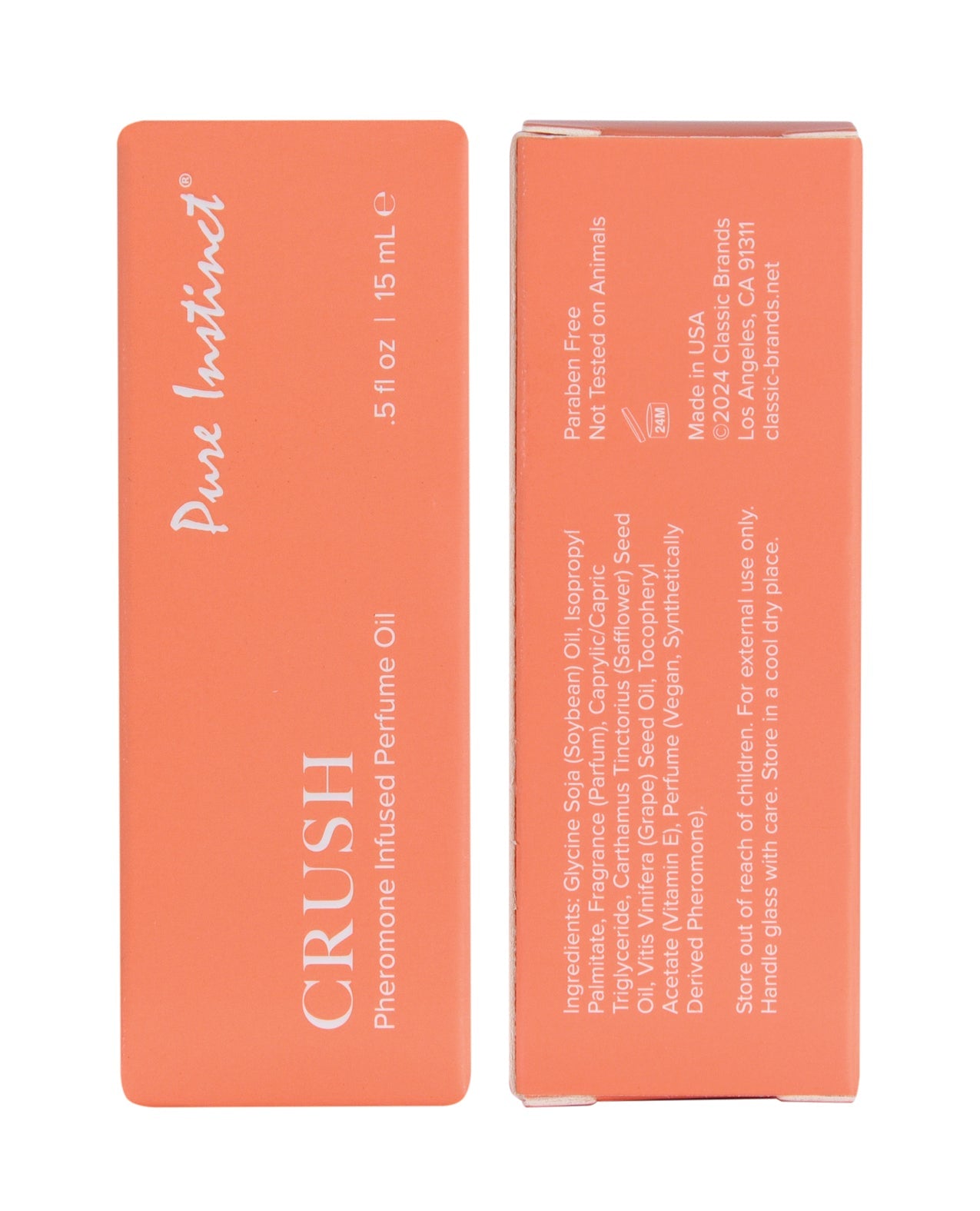 Cargue la imagen en el visor de la galería, Aceite de Perfume con Feromonas Pure Instinct Crush - 15 ml con Gotero
