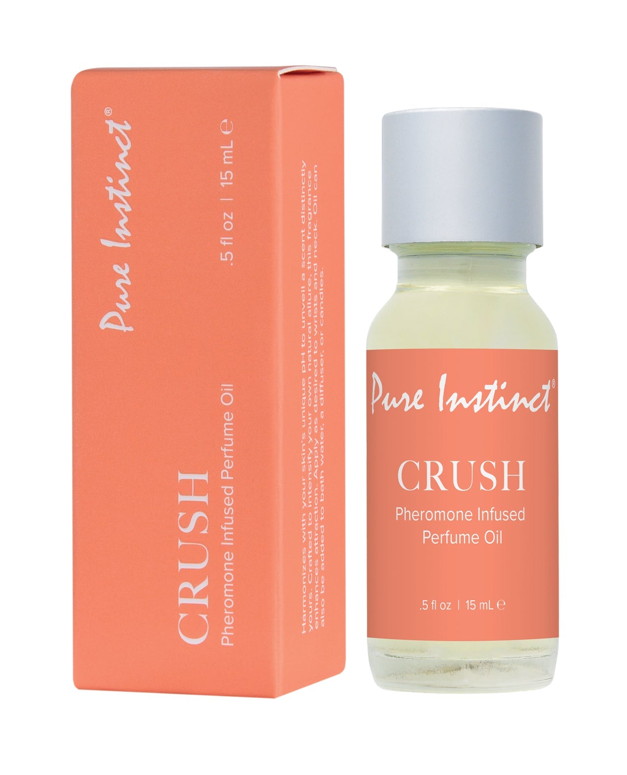 Aceite de Perfume con Feromonas Pure Instinct Crush - 15 ml con Gotero