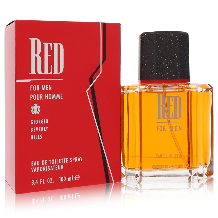 RED de Giorgio Beverly Hills Eau De Toilette Spray oz para Hombres