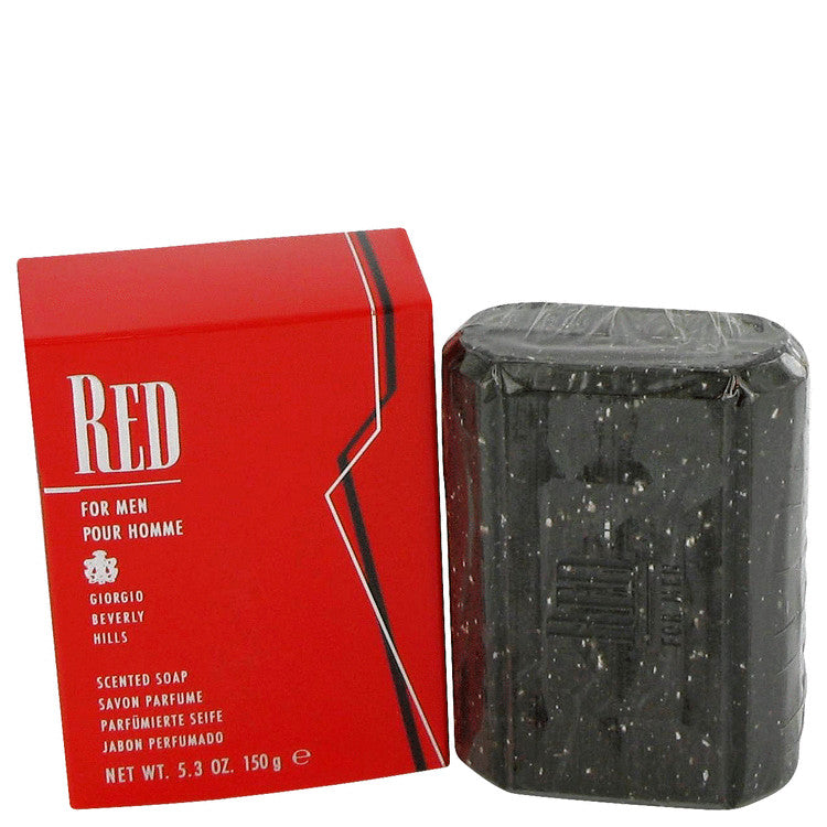 Red by Giorgio Beverly Hills Scented Soap 5.2 Oz for Men