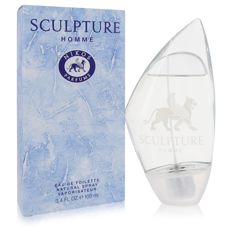 Sculpture by Nikos Eau De Toilette Spray 3.4 oz pentru bărbați