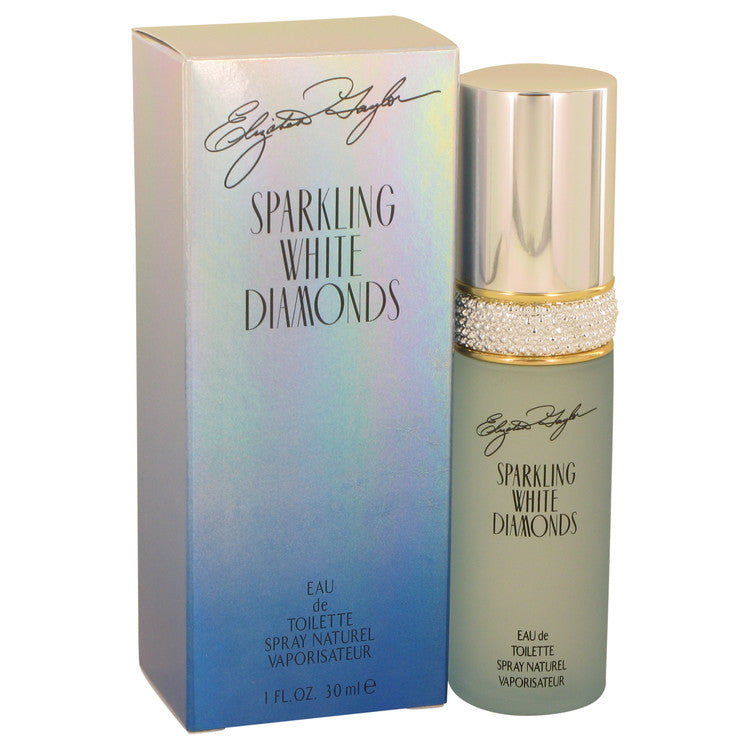 Elizabeth Taylor Sparkling White Diamonds Eau De Toilette Spray 1 Oz For Women