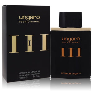 Туалетная вода-спрей UNGARO III by Ungaro (новая упаковка) для мужчин