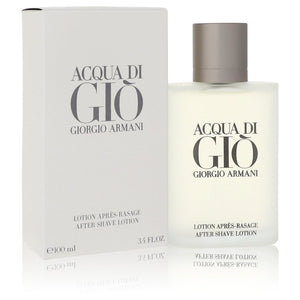 Acqua Di Gio by Giorgio Armani After Shave Lotion 3.4 oz pentru barbati