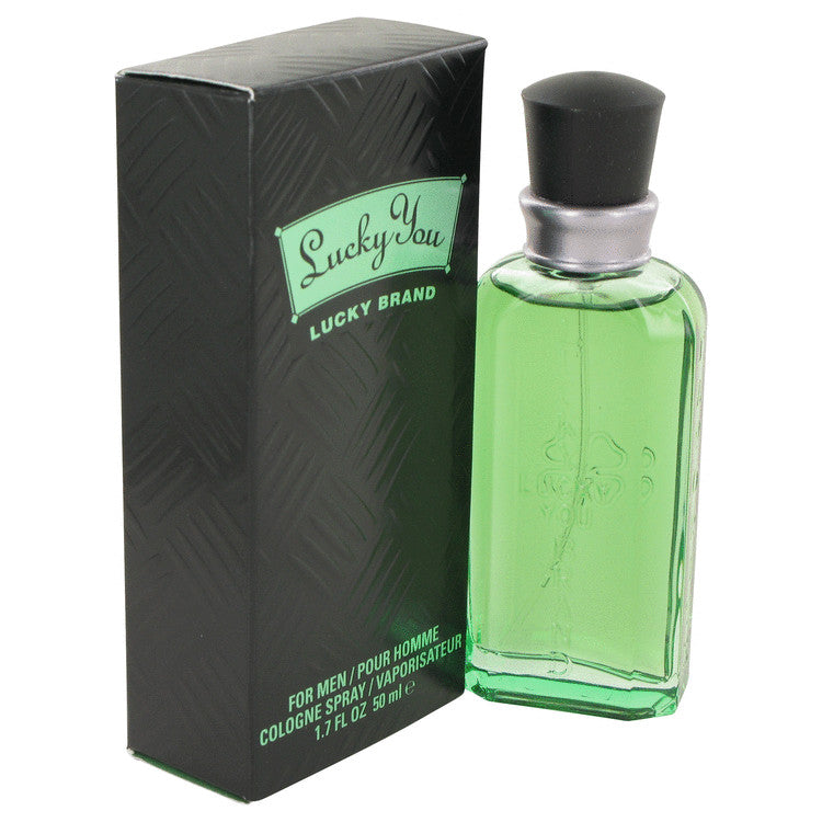 Lucky You de Liz Claiborne Spray de Colonia 1.7 Oz para Hombres Fragancia Amaderada Cítrica