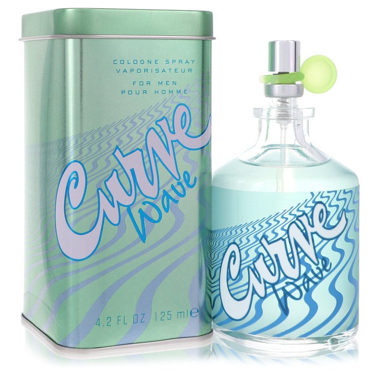 Curve Wave de Liz Claiborne Colônia Spray 4,2 onças para homens