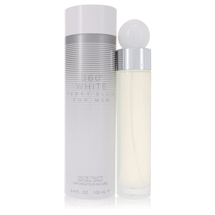 Perry Ellis 360 White de Perry Ellis Eau De Toilette Spray 3.4 oz para hombres