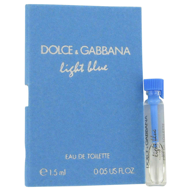 Light Blue par Dolce & Gabbana Flacon (échantillon) 0,02 oz pour femmes
