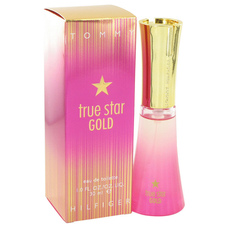 True Star Gold של Tommy Hilfiger ספריי או דה טואלט 1 אונקיה לנשים