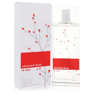 Armand Basi in Red de Armand Basi Eau De Toilette Spray 3.4 oz pentru femei