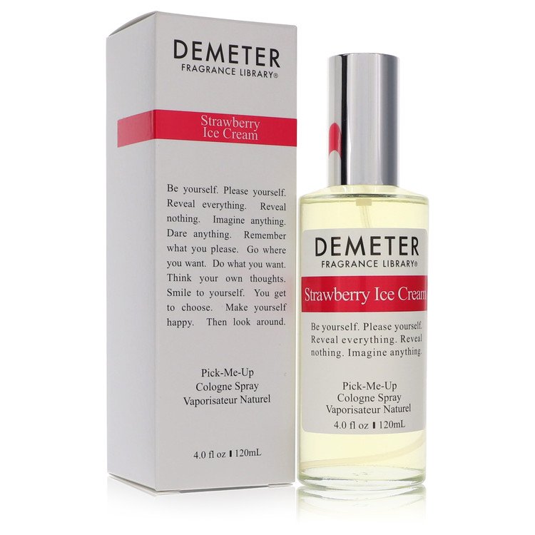 Helado de fresa Demeter de Demeter Colonia Spray 4 oz para mujeres