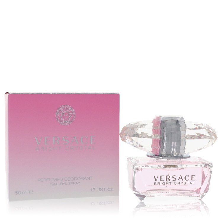 Dezodorant w sprayu Bright Crystal marki Versace 1,7 uncji dla kobiet