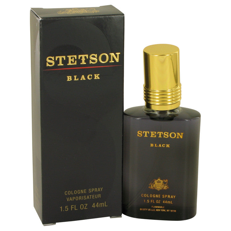 Stetson Black by Coty Colónia Spray para Homem 1,5 Oz