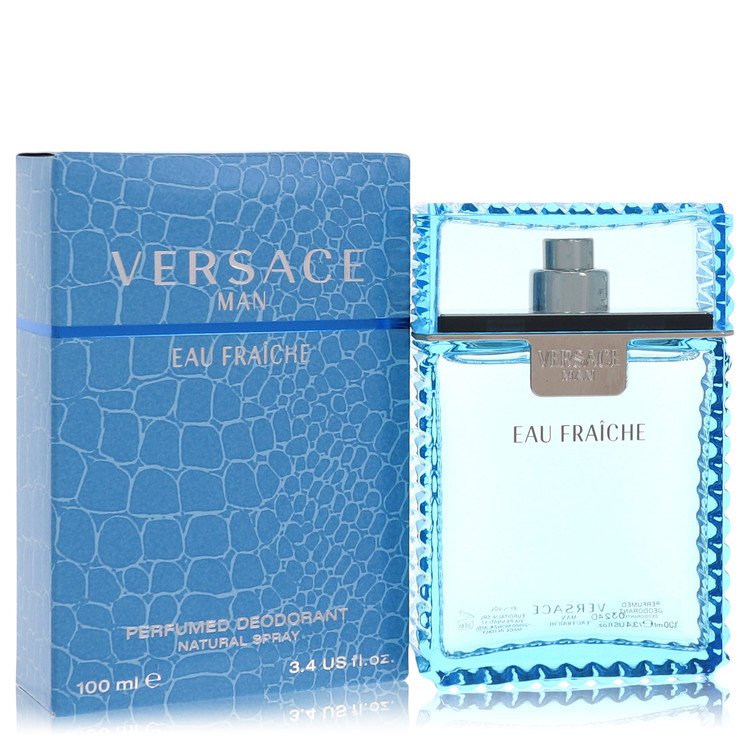 Versace Man by Versace Eau Fraiche desodorante spray 3,4 onças para homens