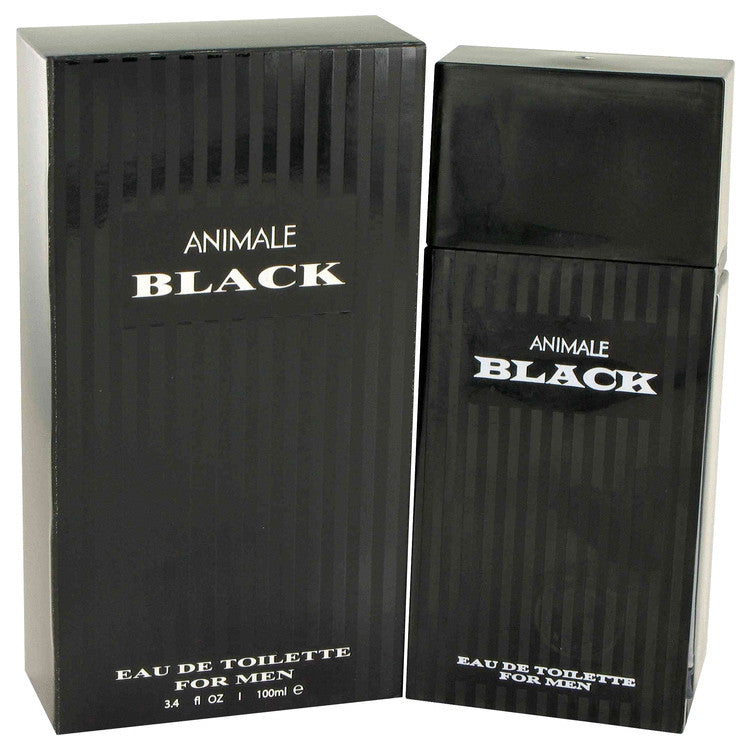 Animale Black de Animale Eau De Toilette Spray 3.4 oz para hombres