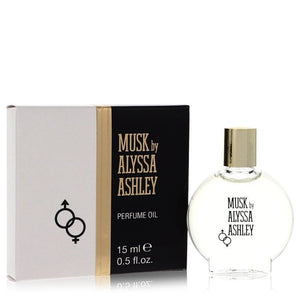 Alyssa Ashley Musk van Houbigant geparfumeerde olie .5 oz voor dames