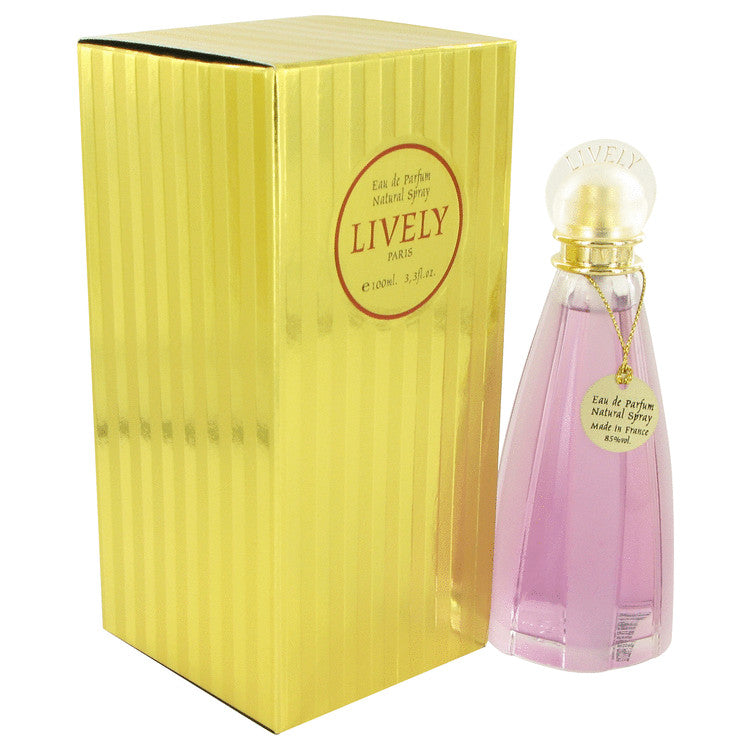 Lively by Parfums Lively Парфюмированная вода-спрей для женщин объемом 3,3 унции