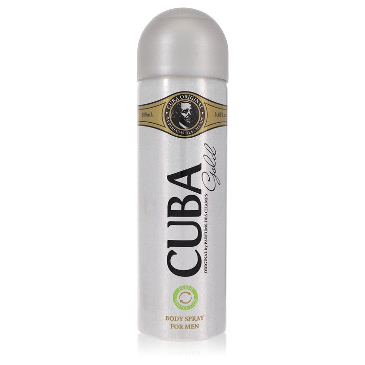 Deodorant spray Cuba Gold de Fragluxe (necutie) 6,7 oz pentru bărbați